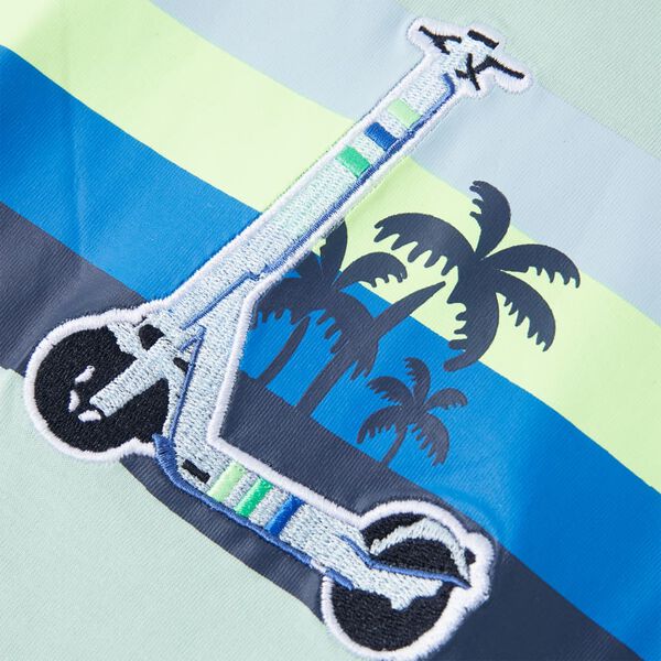 Koszulka dziecięca z kr&oacute;tkimi rękawami, jasnomiętowa, 128