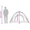 vidaXL Namiot turystyczny, 2-os., niebieski, szybkie rozkładanie