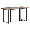 vidaXL St&oacute;ł jadalniany, 140 cm, lite drewno z odzysku