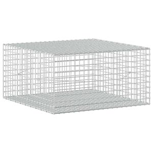 vidaXL Gabion z drutu 3,5 mm i siatką 5x5 cm 100x100x50 cm