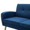 vidaXL 3-osobowa sofa tapicerowana, niebieska