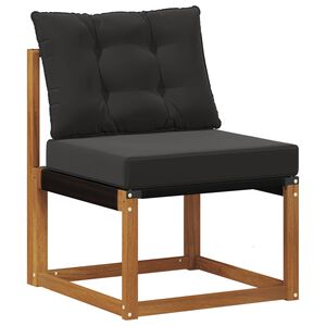 vidaXL Sofa środkowa na zewnątrz Naturalny