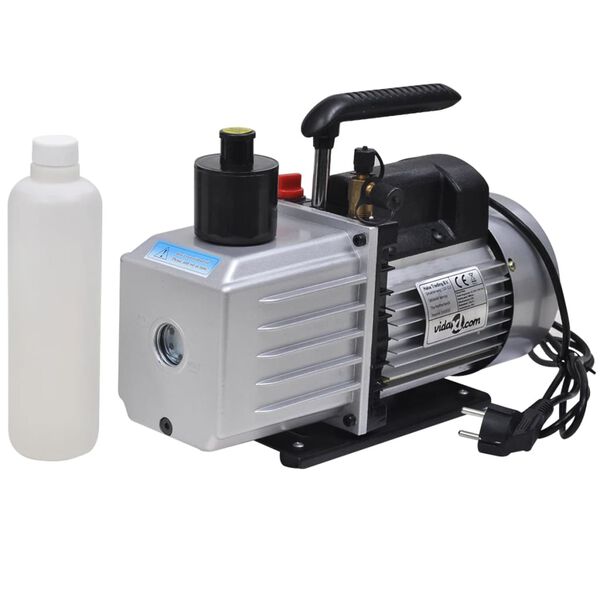 vidaXL Komora pr&oacute;żniowa z pompą dwustopniową, 7,4 L
