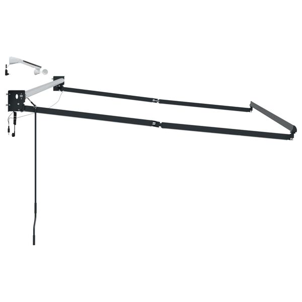vidaXL Elektryczna rama markizy składanej Antracyt 2,5 x 2 m Aluminium