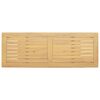 vidaXL Ogrodowy stolik konsolowy, 110x40x75 cm, lite drewno akacjowe