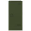 vidaXL Szafka, oliwkowa, 34,5x39x73 cm, stal