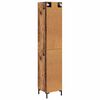 vidaXL Highboard Stare drewno 34,5 x 34 x 180 cm