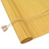 vidaXL Roleta ż&oacute;łty 100 x 220 cm Bambus