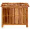 vidaXL Skrzynia ogrodowa, 75 x 75 x 58 cm, lite drewno akacjowe
