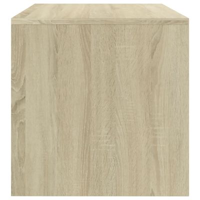 vidaXL Szafka nocna, dąb sonoma, 40x30x30 cm, materiał drewnopochodny