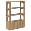 vidaXL Bufet dąb artisan 30 x 80 x 119,5 cm Drewno inżynieryjne