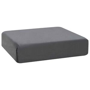 vidaXL Poduszka na siedzisko 40 x 40 x 10 cm Pianka PU Szary