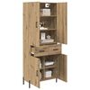 vidaXL Highboard z szufladą Dąb rzemieślniczy 69,5 x 34 x 180 cm