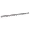 vidaXL Krawężnik do trawnika 20 pcs 102 x 4 x 4 cm Stal srebrny
