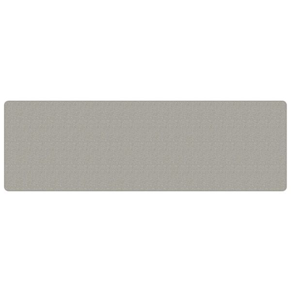 vidaXL Chodnik, stylizowany na sizal, platina, 80x250 cm