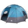 vidaXL Namiot kopułowy z dachem Niebieski 475 x 475 x 235 cm tafta