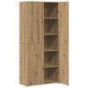 vidaXL Highboard 2 pcs Dąb rzemieślniczy 80 x 42 x 185 cm