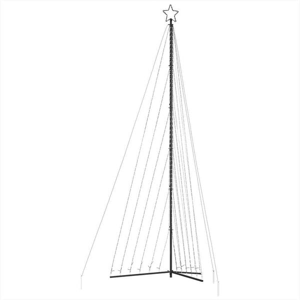 vidaXL Choinka LED 789 LED Zimna biel 476 cm