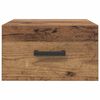 vidaXL Szafka Nocna z szufladą Stare drewno 35 x 35 x 20 cm