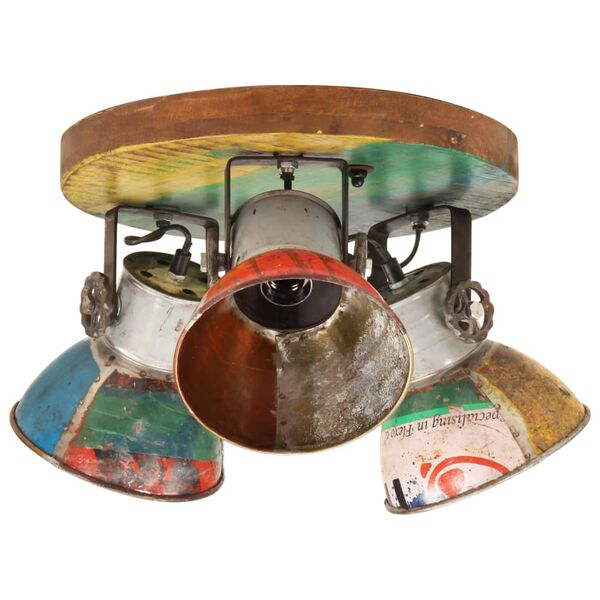 vidaXL Industrialna lampa sufitowa, 25 W, kolorowa, 42x25 cm, E27