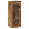 vidaXL Highboard z szufladą Stare drewno 34,5 x 34 x 180 cm