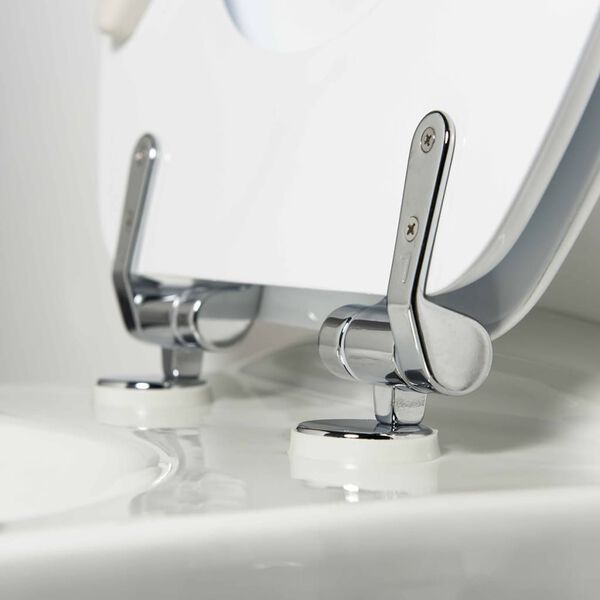 Tiger Deska wolnoopadająca Reno, MDF, biała, 252350646