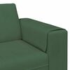 vidaXL Sofa Ciemna zieleń 250 x 188 x 76 cm Tkanina sztruksowa