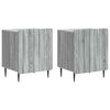 vidaXL Szafka Nocna 2 pcs Szary Sonoma 43 x 34,5 x 52 cm