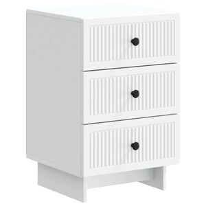vidaXL Szafka Nocna Biały 43 x 41 x 66,5 cm Drewno inżynieryjne