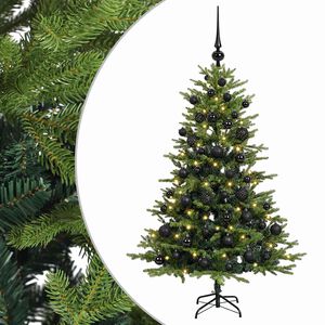vidaXL Sztuczna choinka z bombką 120 cm 150 LED Ciepła biel