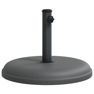 vidaXL Podstawa do parasola, do słupk&oacute;w &Oslash;32/35/38 mm, 15 kg, okrągła