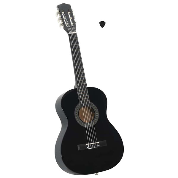 vidaXL Gitara klasyczna dla początkujących i dzieci, 3/4, 36"