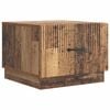 vidaXL Stolik kawowy Stare drewno 49 x 50 x 37 cm Drewno inżynieryjne
