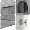 vidaXL Koty Dom Szary Sonoma 85 x 55 x 50,5 cm Materiał drewnopochodny