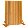 vidaXL Ekran prywatności Brązowy 79,5 x 50 x 110 cm Lite Drewno Akacji
