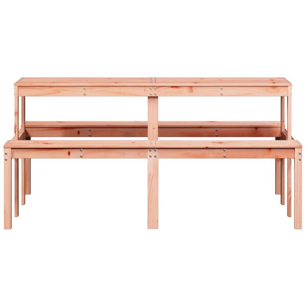 vidaXL St&oacute;ł piknikowy, 160x134x75 cm, lite drewno daglezjowe