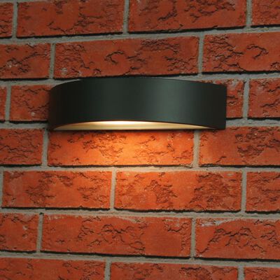 Smartwares Zewnętrzna lampa ścienna, 5x25x8 cm, szara