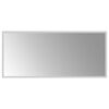vidaXL Lustro łazienkowe LED przezroczysty 90 x 40 cm szkło hartowane