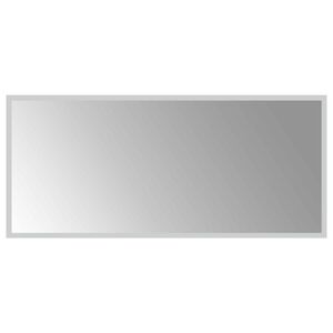 vidaXL Lustro łazienkowe LED przezroczysty 90 x 40 cm szkło hartowane