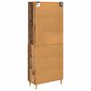 vidaXL Highboard Stare drewno 69,5 x 32,5 x 180 cm