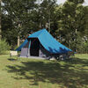 vidaXL Namiot Tipi z dachem Niebieski 364 x 281 x 257 cm tafta