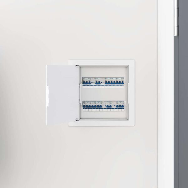 vidaXL Panele dostępu 2 pcs Biały 20 x 20 cm Plastik ABS