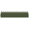 vidaXL Obrzeża trawnikowe 30 szt. 103 x 0,05 x 22 cm Stal