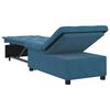 vidaXL Sofa Bed Niebieski 194 x 67 x 82 cm Aksamit