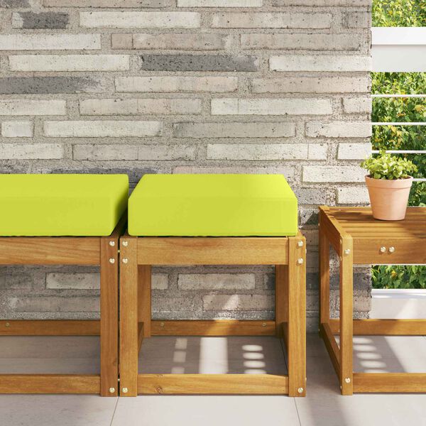 vidaXL Poduszka siedzeniowa na zewnątrz Zielony 40 x 40 x 8 cm