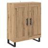 vidaXL Highboard Dąb rzemieślniczy 69,5 x 34 x 180 cm