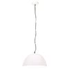 vidaXL Industrialna lampa wisząca, 25 W, biała, okrągła, 41 cm, E27