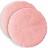 vidaXL Poszewka na poduszkę 2 pcs HEERLEN r&oacute;żowy &Oslash; 30 cm Flanela