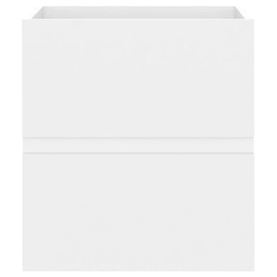 vidaXL Szafka pod umywalkę, biała, 41x38,5x45 cm, płyta wiórowa