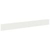 vidaXL Krawężnik do trawnika 10 pcs 100 x 12 cm Stal Biały